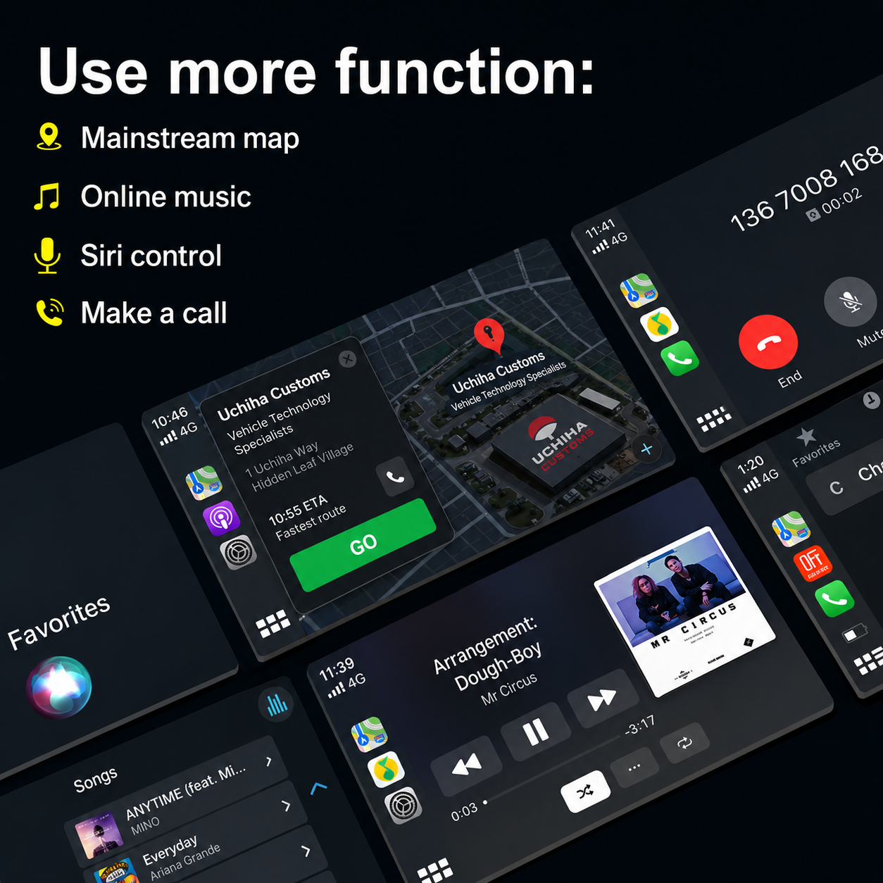 Apple Carplay & Android Auto