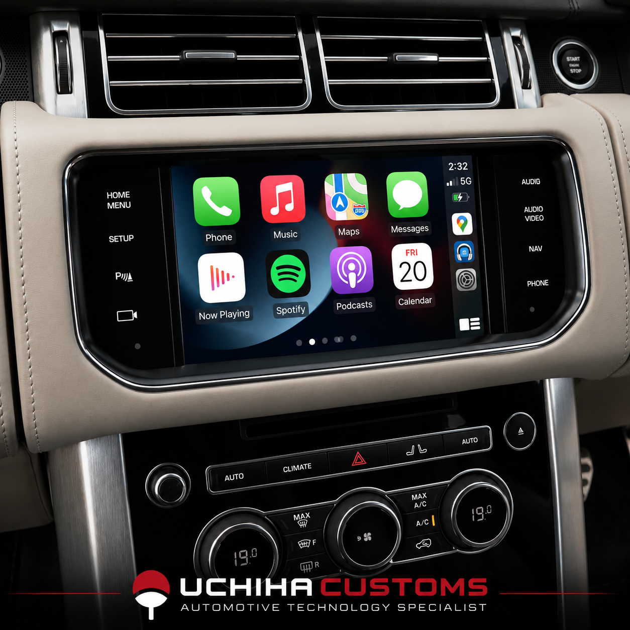 Range Rover Vouge CarPlay & Android Auto Retrofit – 2011 to 2015