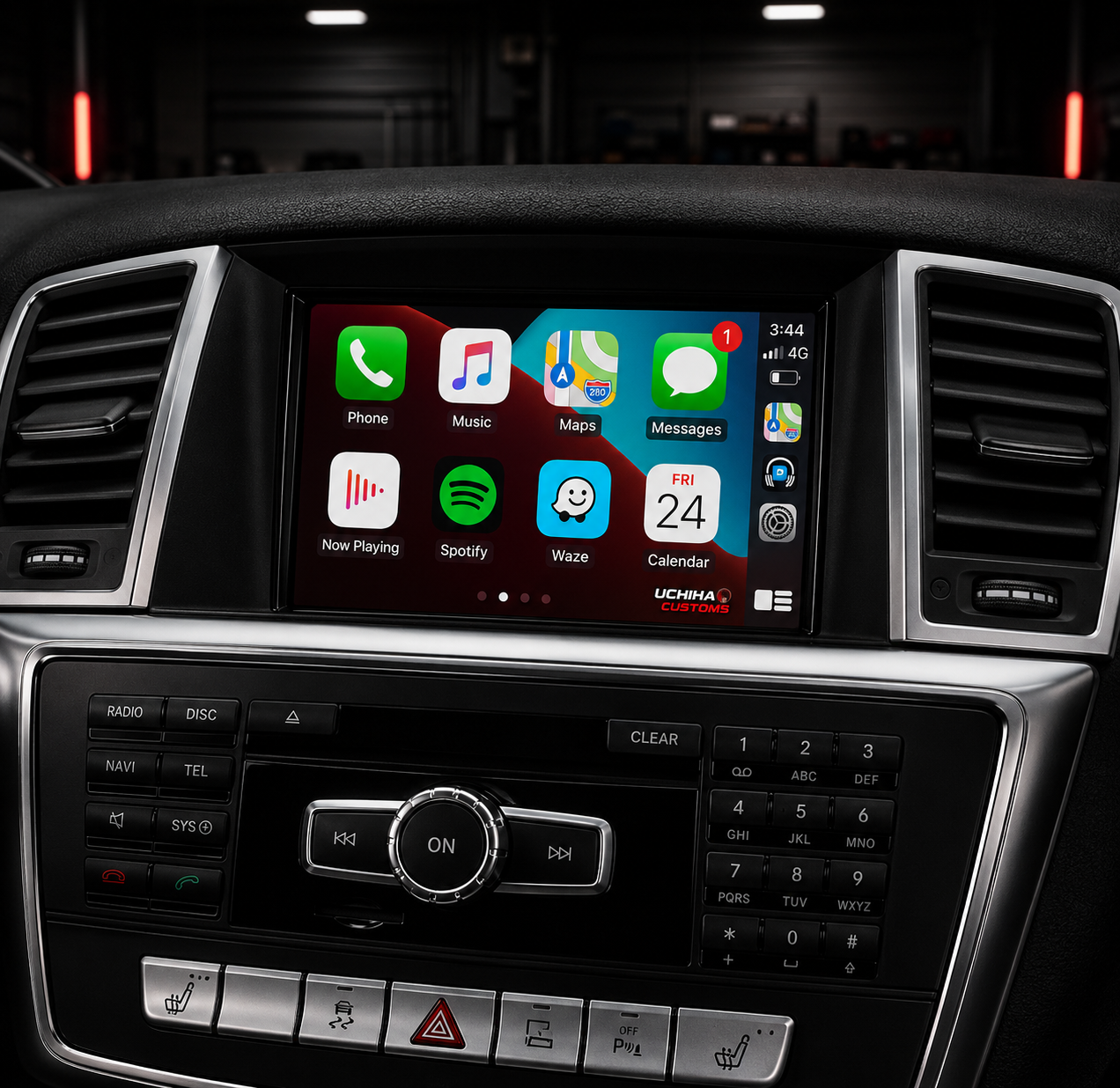 Mercedes ML Class Apple CarPlay & Android Auto Retrofit – W166
