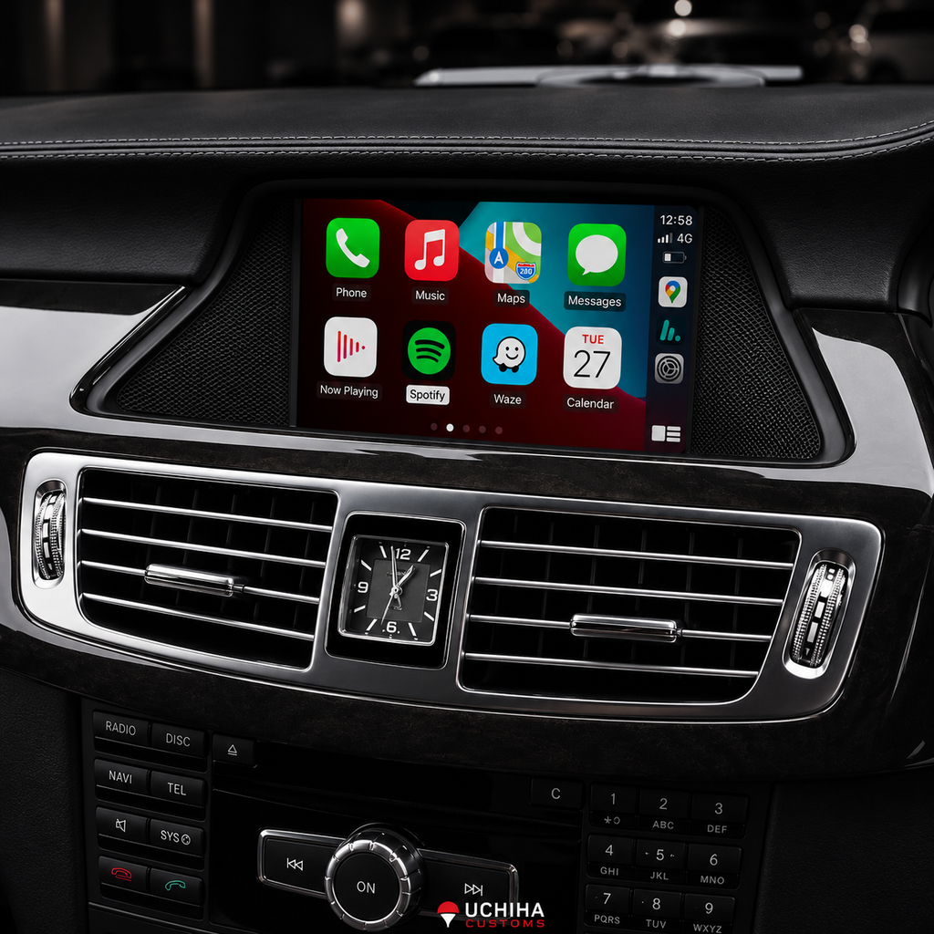 Mercedes CLS Class Apple CarPlay & Android Auto Retrofit – C218 W218