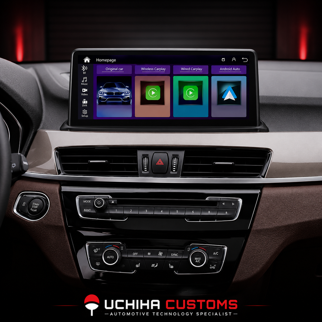 BMW X1 Apple CarPlay & Android Auto Linux Screen Upgrade – F48
