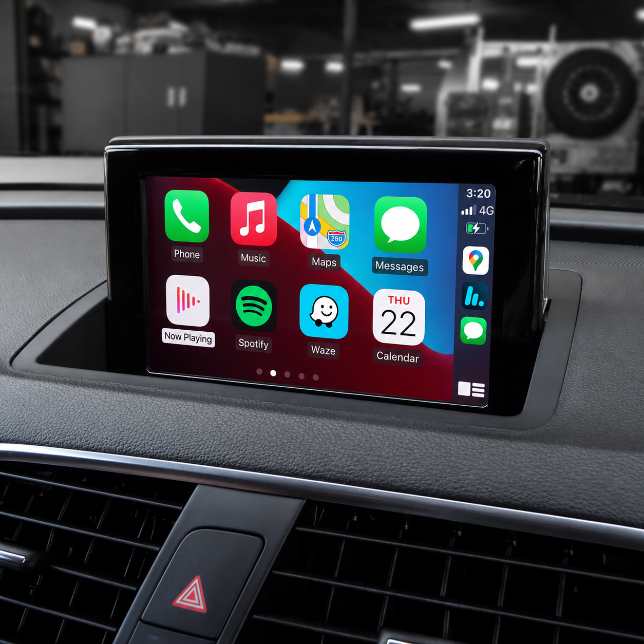 Audi Q3 RSQ3 Apple CarPlay & Android Auto Retrofit – 8U
