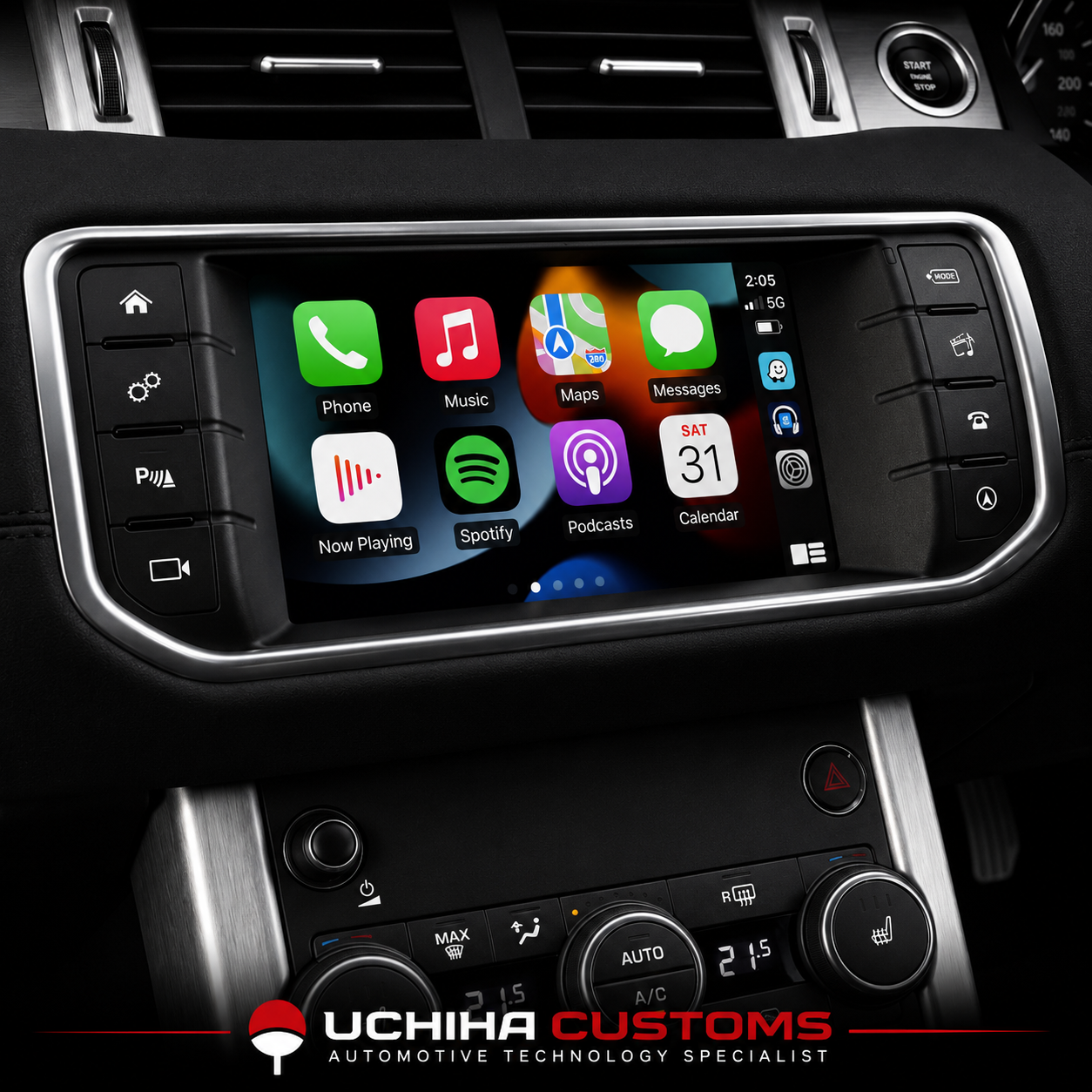 Range Rover Evoque CarPlay & Android Auto Retrofit – 2011 to 2018