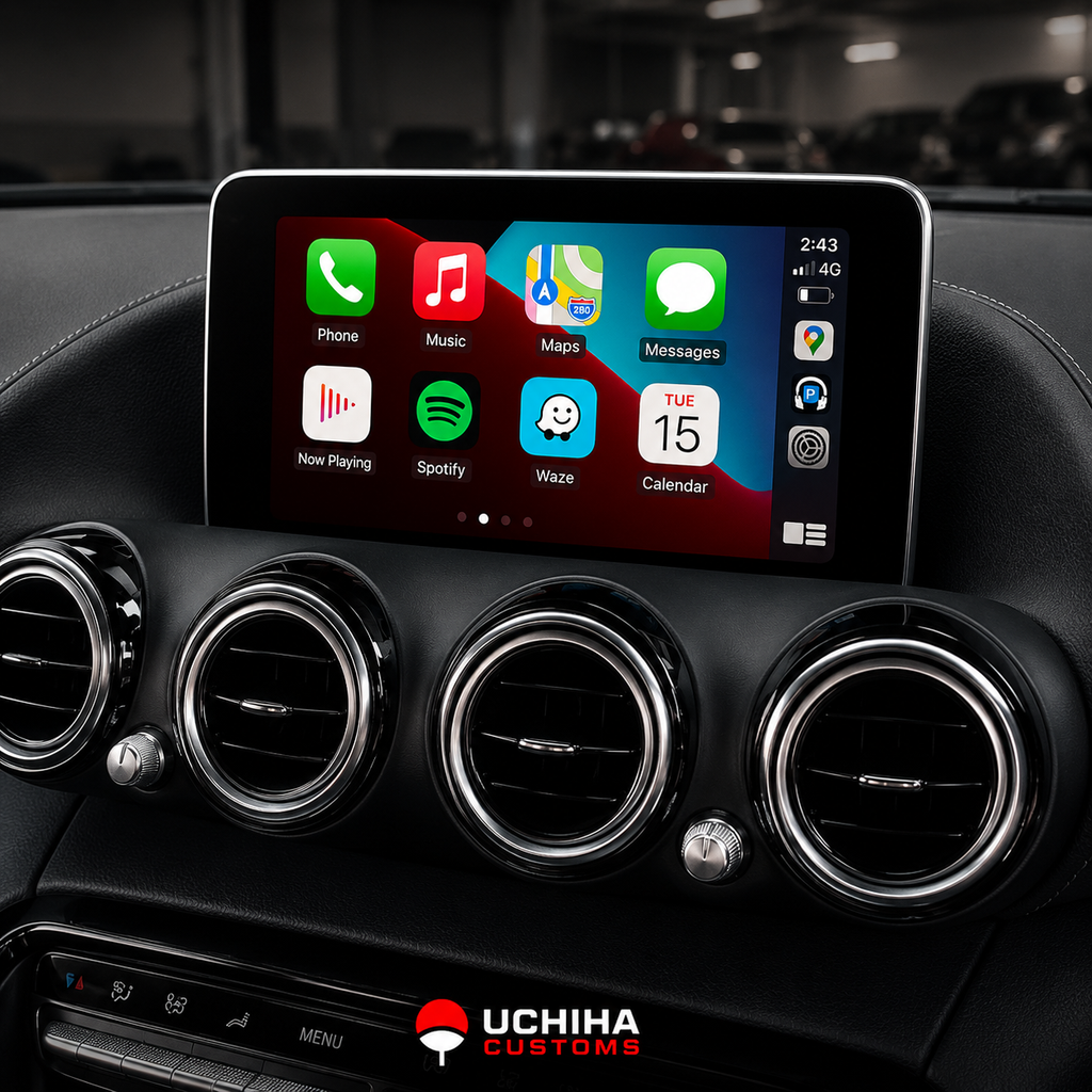 Mercedes AMG GT Apple CarPlay & Android Auto Retrofit – C190 R190