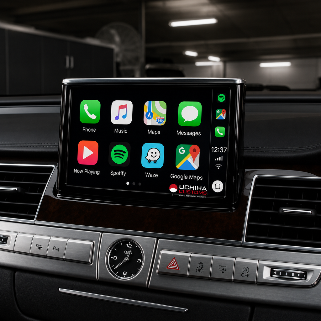 Audi A8 S8 Apple CarPlay & Android Auto Retrofit – 4H