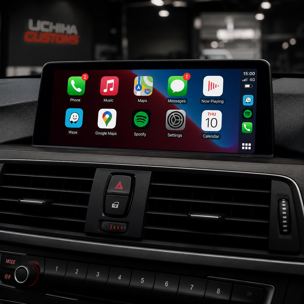 BMW 3 Series screen on apple carplay screen