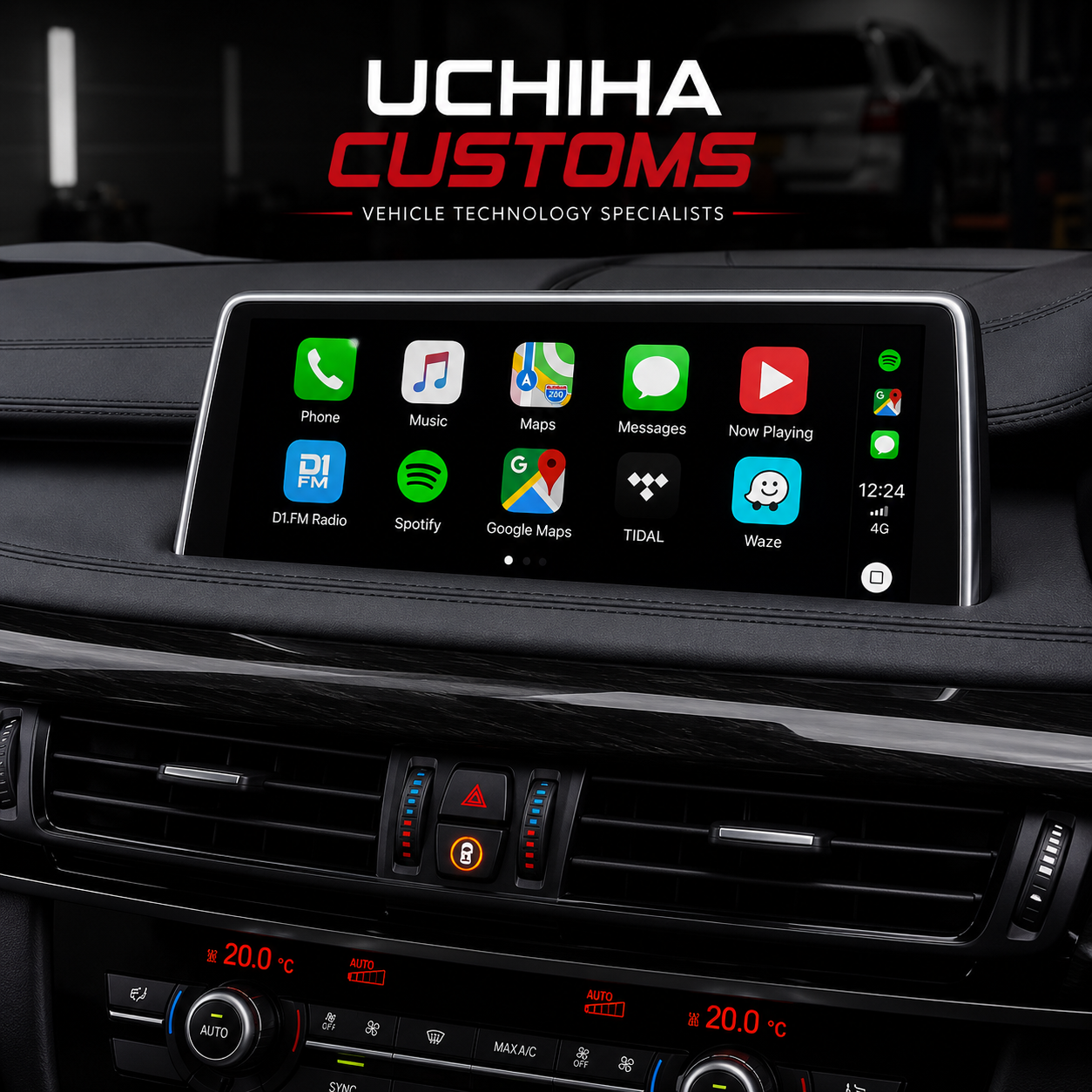 BMW X5 Apple CarPlay & Android Auto Retrofit – F15