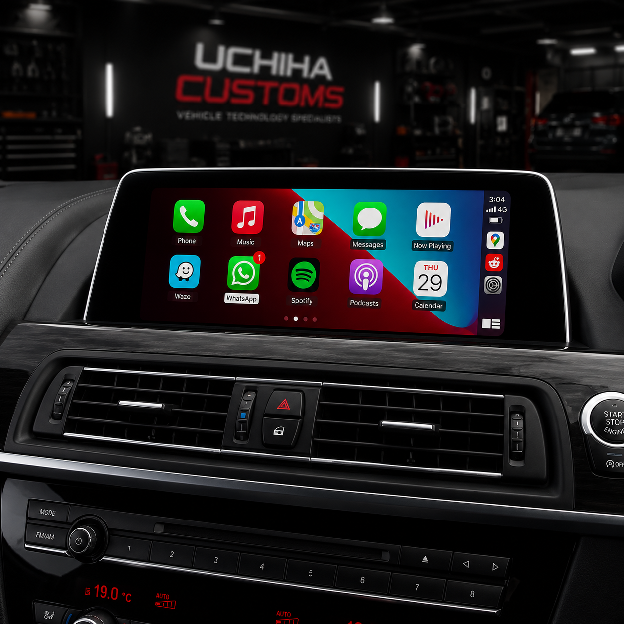 BMW 6 Series Apple CarPlay & Android Auto Retrofit – F06 F12 F13
