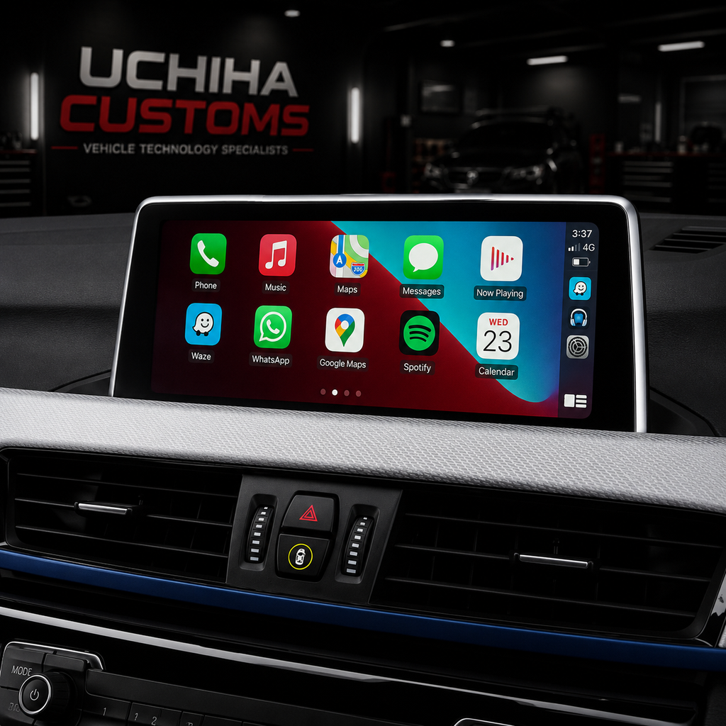 BMW X1 Apple CarPlay & Android Auto Retrofit – F48