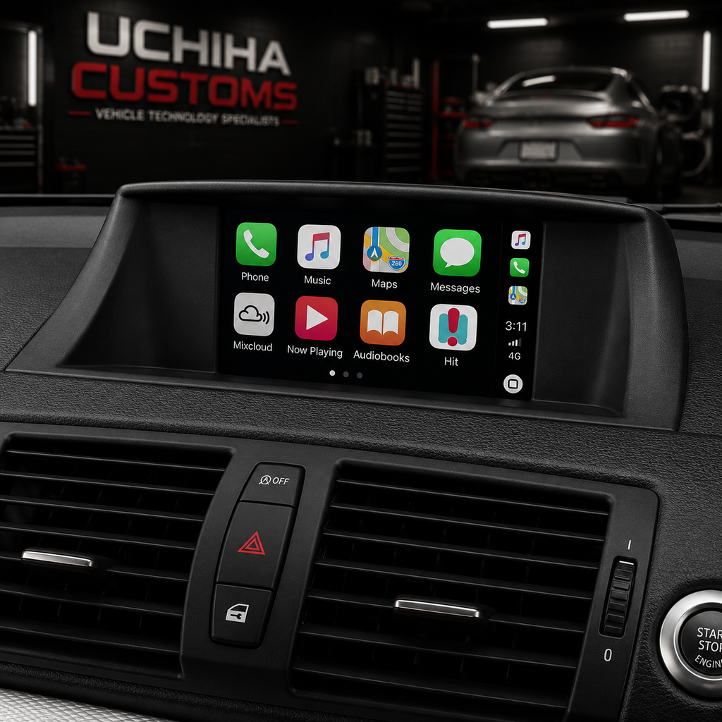 BMW 1 Series Apple CarPlay & Android Auto Retrofit – E81 E82 E87 E88