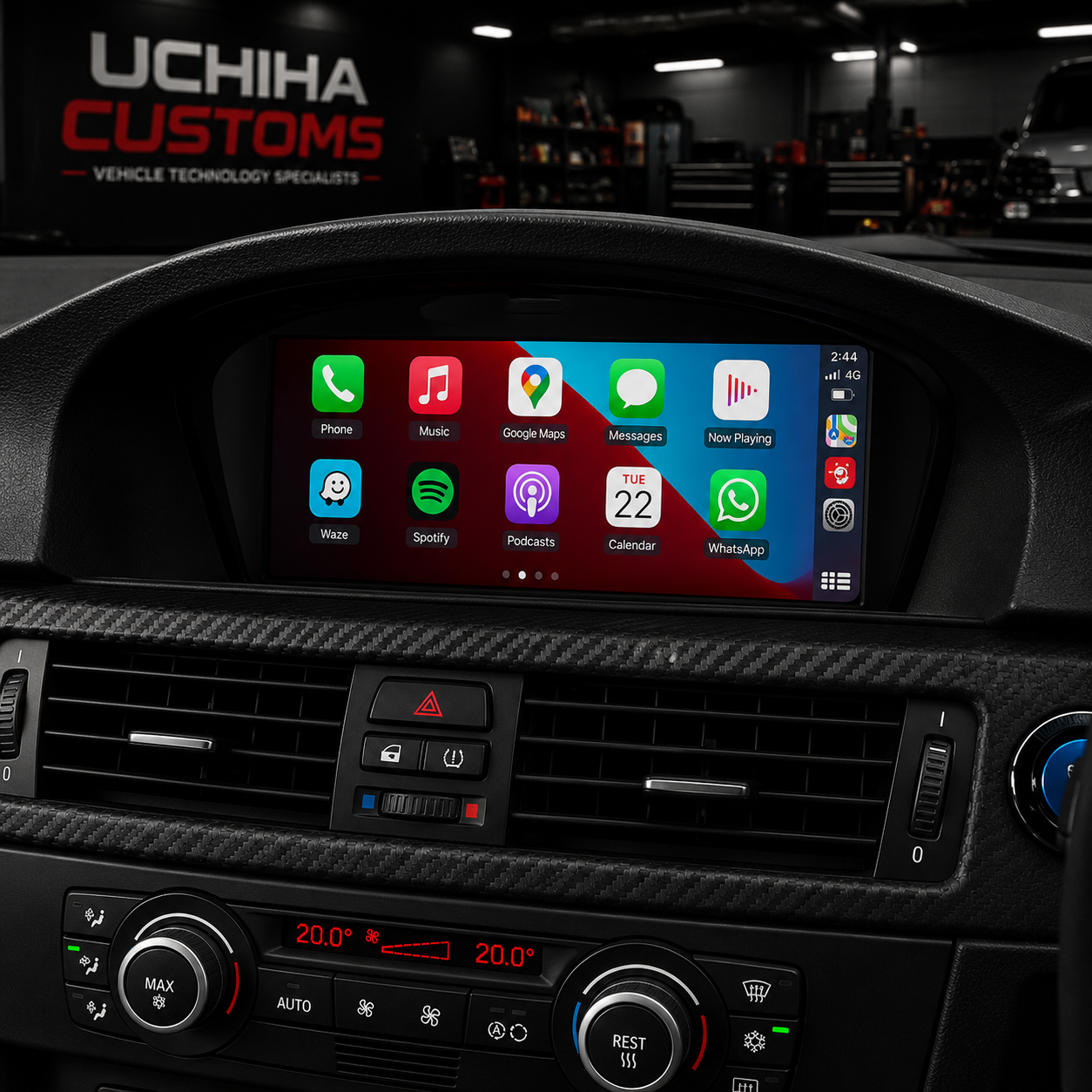 BMW 3 Series Apple CarPlay & Android Auto Retrofit – E90 E91 E92 E93