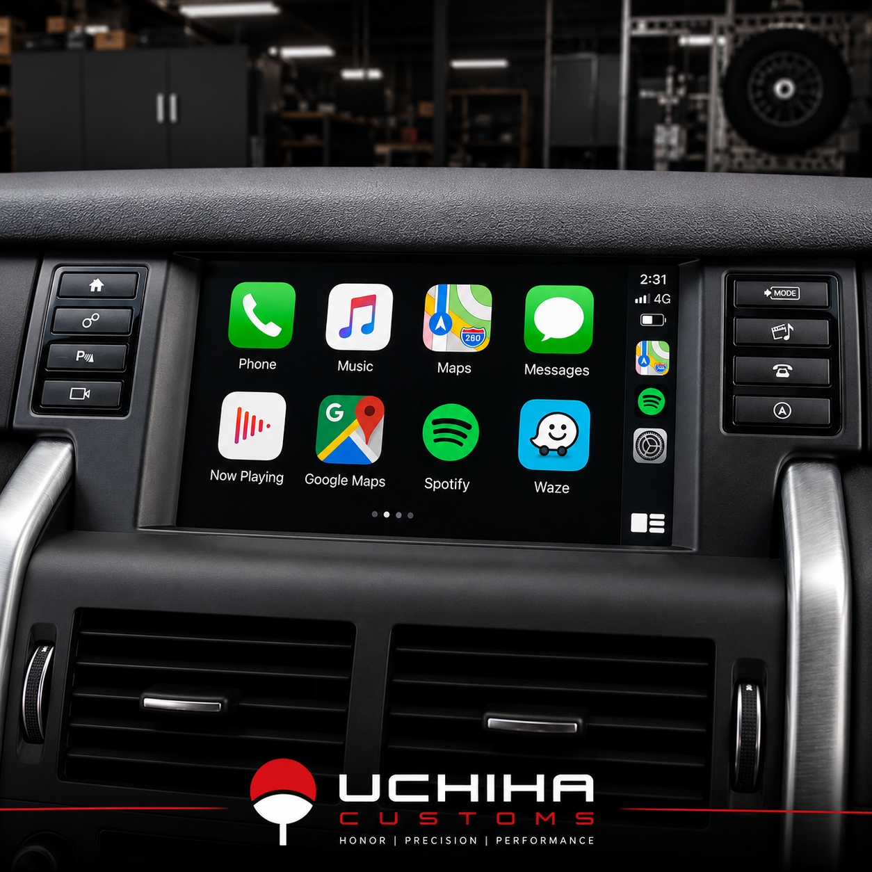 Land Rover Discovery Sport / Discovery 5 Apple CarPlay & Android Auto Retrofit – 2015 to 2018