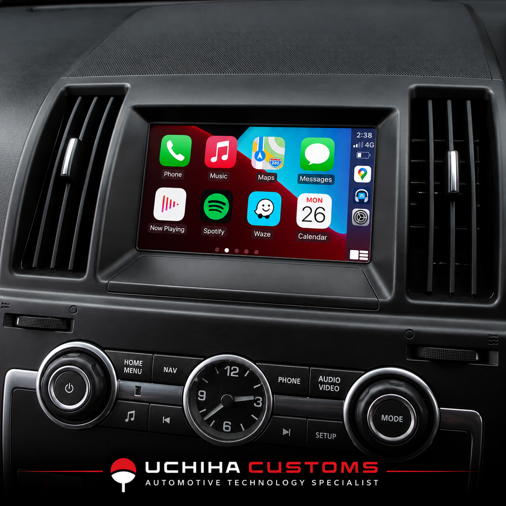 Land Rover Freelander Apple CarPlay & Android Auto Retrofit – 2011 to 2015