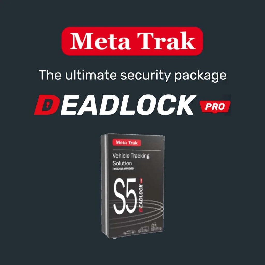 Meta Track S5 VTS GPS Tracker + Deadlock Pro - Thatcham S5 Insurance Approved