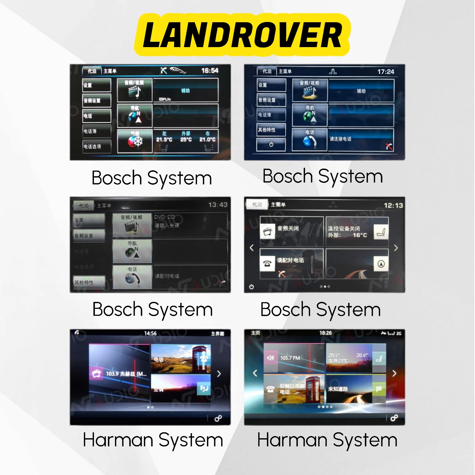 Range Rover Evoque CarPlay & Android Auto Retrofit – 2011 to 2018