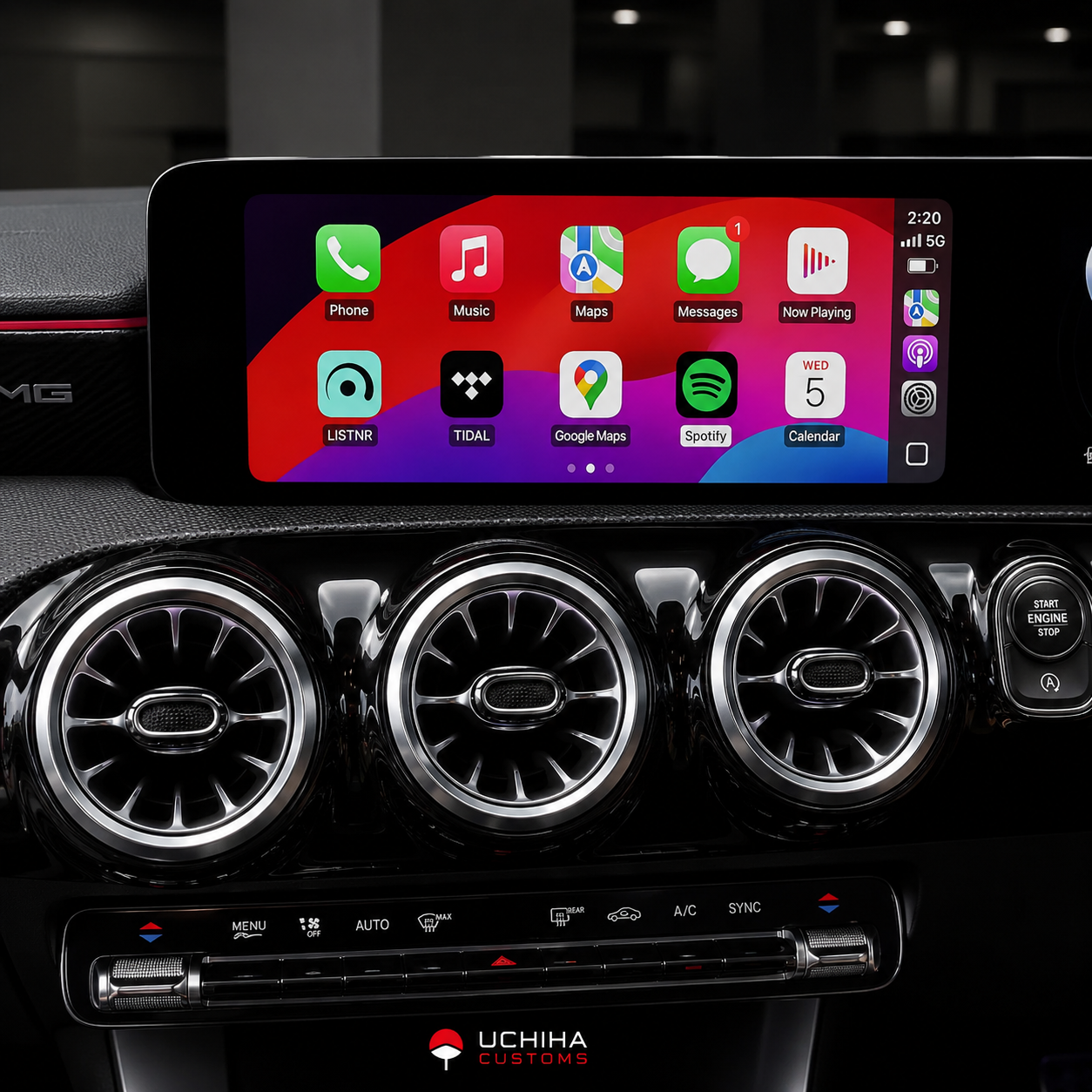 Mercedes GLA Class Apple CarPlay & Android Auto Retrofit – H247