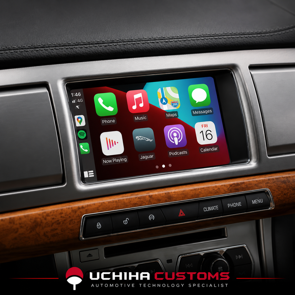 Jaguar XF X250 Apple CarPlay & Android Auto Retrofit – 2011 to 2015