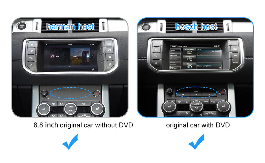 Range Rover Evoque CarPlay & Android Auto Retrofit – 2011 to 2018